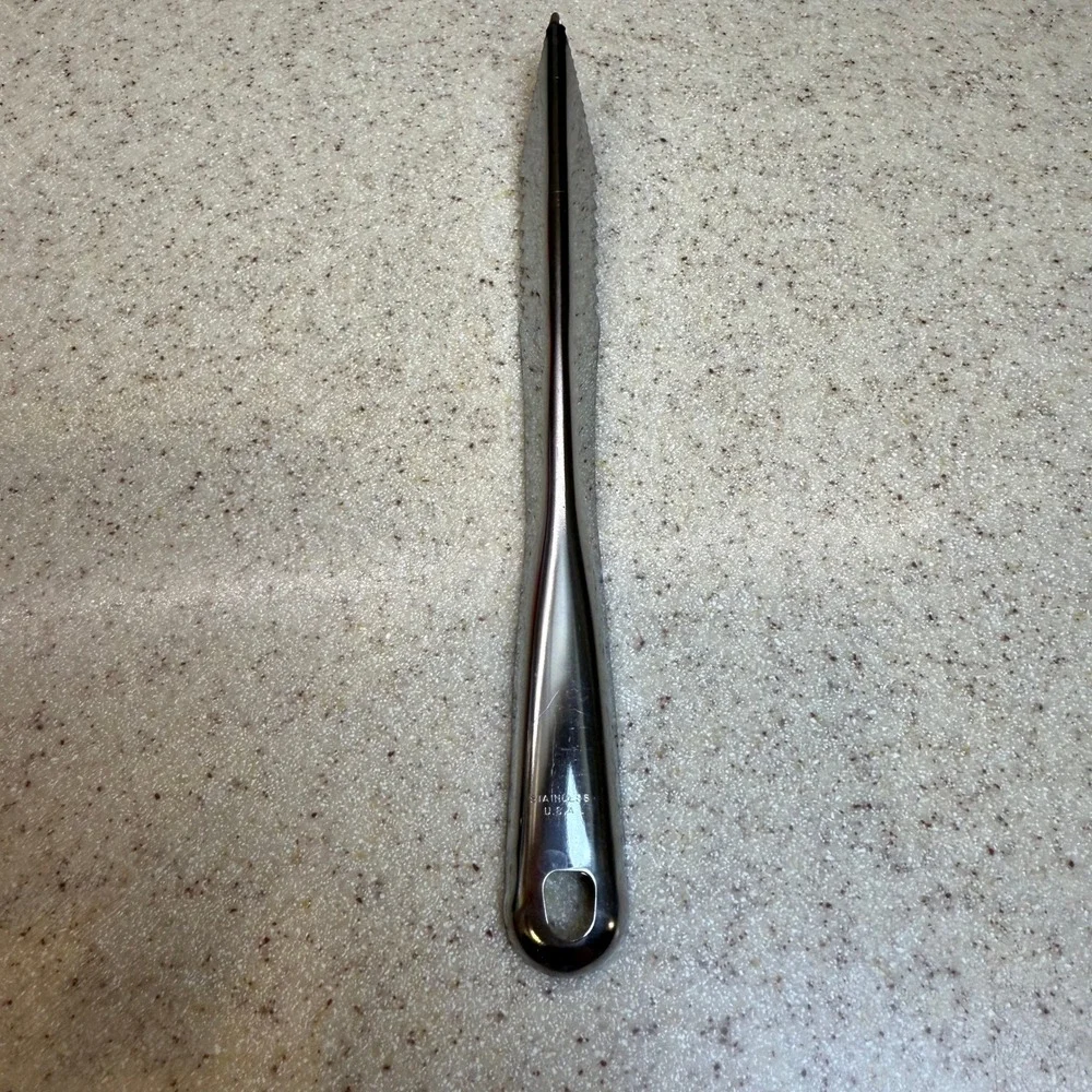 Vintage Quikut Food Decorator Stainless Steel Garnish‎ Tool USA with Box